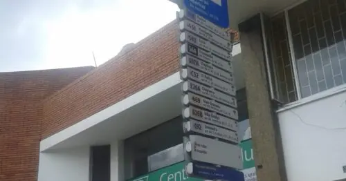 PARADERO SITP TORRE DE LAS AMERICAS  132A00 BOGOTÁ